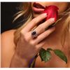 Image 3 : 14KT Rose Gold 5.45ct Tanzanite and Diamond Ring