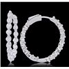 Image 4 : 14KT White Gold 1.83ctw Diamond Earrings