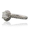 Image 2 : 14KT White Gold 1.59ctw Diamond Ring