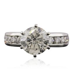 Platinum 2.89ctw Diamond Ring