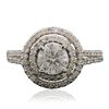 Image 3 : 14KT White Gold 1.78ctw Diamond Ring