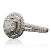 Image 4 : 14KT White Gold 1.78ctw Diamond Ring