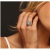 Image 5 : 18KT White Gold 5.12ctw Diamond Ring