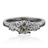 Image 1 : 14KT White Gold 1.64ctw Diamond Ring