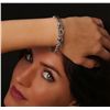 Image 1 : 14KT White Gold 1.63ctw Diamond Bangle