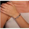 Image 5 : 14KT White Gold 1.63ctw Diamond Bangle