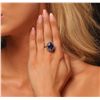 Image 5 : 14KT White Gold 6.11ct Tanzanite and Diamond Ring