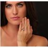Image 5 : 14KT White Gold 0.34ctw Diamond Engagement Ring