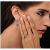 Image 2 : 14KT White Gold 3.44ctw Diamond Jewelry Suite
