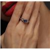 Image 6 : 14KT White Gold 1.15ct Tanzanite and Diamond Ring