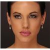 Image 1 : 14KT Two-Tone Gold 1.56ctw Diamond Dangle Earrings