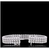 Image 7 : 14KT White Gold 7.65ctw Diamond Bracelet