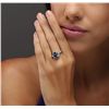 Image 5 : 14KT White Gold 2.90ct Tanzanite and Diamond Ring