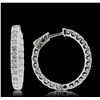 Image 4 : 14KT White Gold 2.40ctw Diamond Earrings