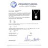 Image 6 : 14KT White Gold 1.57ctw Diamond Pendant With Chain