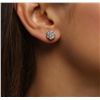 Image 7 : 14KT White Gold 1.65ctw Diamond Earrings