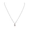 Image 2 : 14KT White Gold 0.53ctw Diamond Pendant