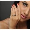 Image 2 : 14KT White Gold 1.17ctw Diamond Ring