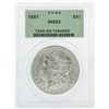 Image 1 : 1897 PCGS MS63 Morgan Silver Dollar Coin