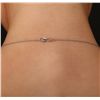 Image 5 : 14KT White Gold 6.68ctw Black Diamond Pendant With Chain