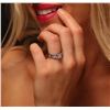 Image 5 : 14KT White Gold 1.36ctw Diamond Ring