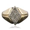 Image 1 : 14KT Yellow Gold 0.31ctw Diamond Ring