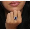 Image 4 : 14KT White Gold 2.77ct Tanzanite and Diamond Ring