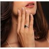 Image 5 : 14KT Yellow Gold 1.63ct Emerald and Diamond Ring