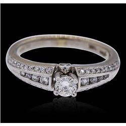 18KT White Gold 0.60ctw Diamond Ring