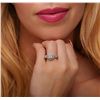 Image 5 : 14KT Two-Tone Gold 0.76ctw Brilliant Cut Diamond Wedding Set