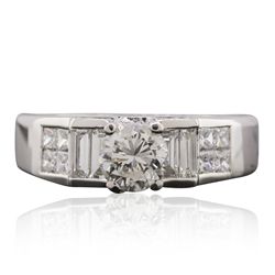 18KT White Gold 2.61ctw Diamond Ring