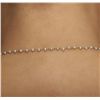 Image 6 : 14-18KT Two-Tone Gold 2.25ctw Diamond and Pearl Vintage Necklace