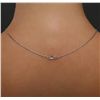 Image 5 : 18KT White Gold 4.63ct Tanzanite and Diamond Pendant With Chain