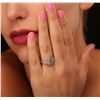 Image 4 : 14KT White Gold 1.34ctw Diamond Ring