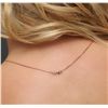 Image 7 : 14KT Rose Gold 8.12ct Ruby and Diamond Pendant With Chain