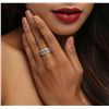 Image 5 : 14KT Rose Gold 1.16ctw Diamond Ring