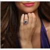 Image 5 : 14KT White Gold 2.60ct Tanzanite and Diamond Ring