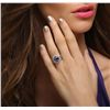 Image 6 : 14KT White Gold 2.60ct Tanzanite and Diamond Ring