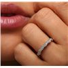 Image 3 : 14KT White Gold 0.50ctw Diamond Ring