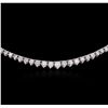 Image 4 : 14KT White Gold 5.73ctw Diamond Necklace