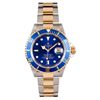 Image 1 : Gents Rolex Two Tone Gold Submariner Wristwatch
