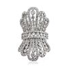 Image 1 : 18KT White Gold 10.62ctw Diamond Ring