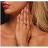 Image 5 : 14KT Rose Gold 2.27ct Morganite and Diamond Ring