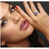 Image 4 : 14KT White Gold 1.93ct Tanzanite and Diamond Ring