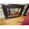 Image 1 : FRAMED LIMITED EDITON PRINT - PRIMAL HUNTERS - ANDREW KISS - GALLERY ESTIMATE $700