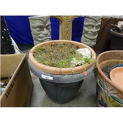 LOT OF ASSORTED PLANT POTS