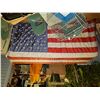 Image 1 : RETRO / VINTAGE AMERICAN FLAG - EMBROIDERED