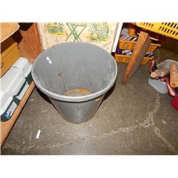 METAL GARBAGE CAN