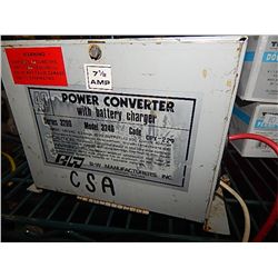 POWER CONVERTER - WITH BATTERY CHARGER