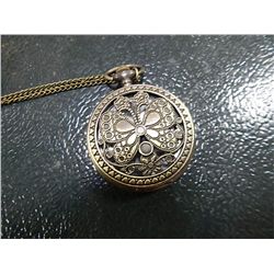 UNIQUELY DESIGNED POCKET WATCH WITH CHAIN